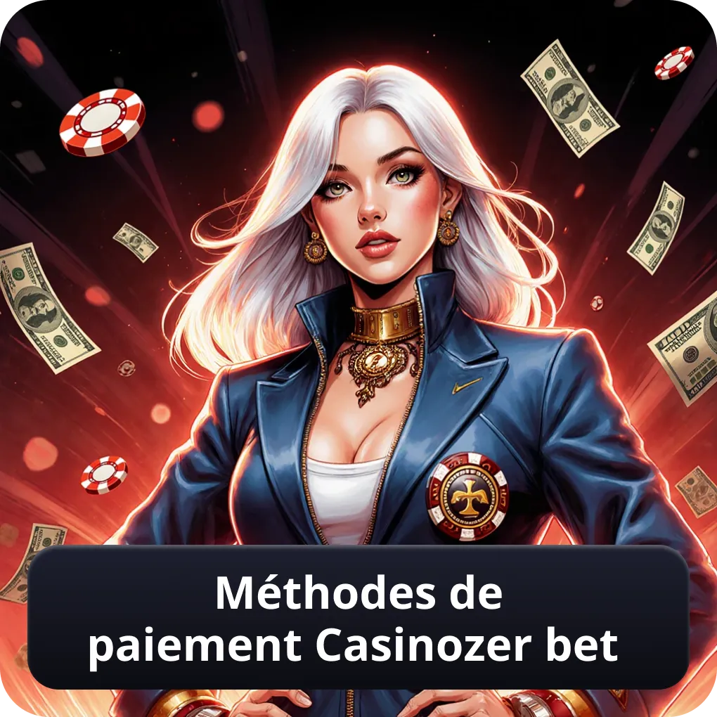 Méthodes de Paiement Casinozer Bet