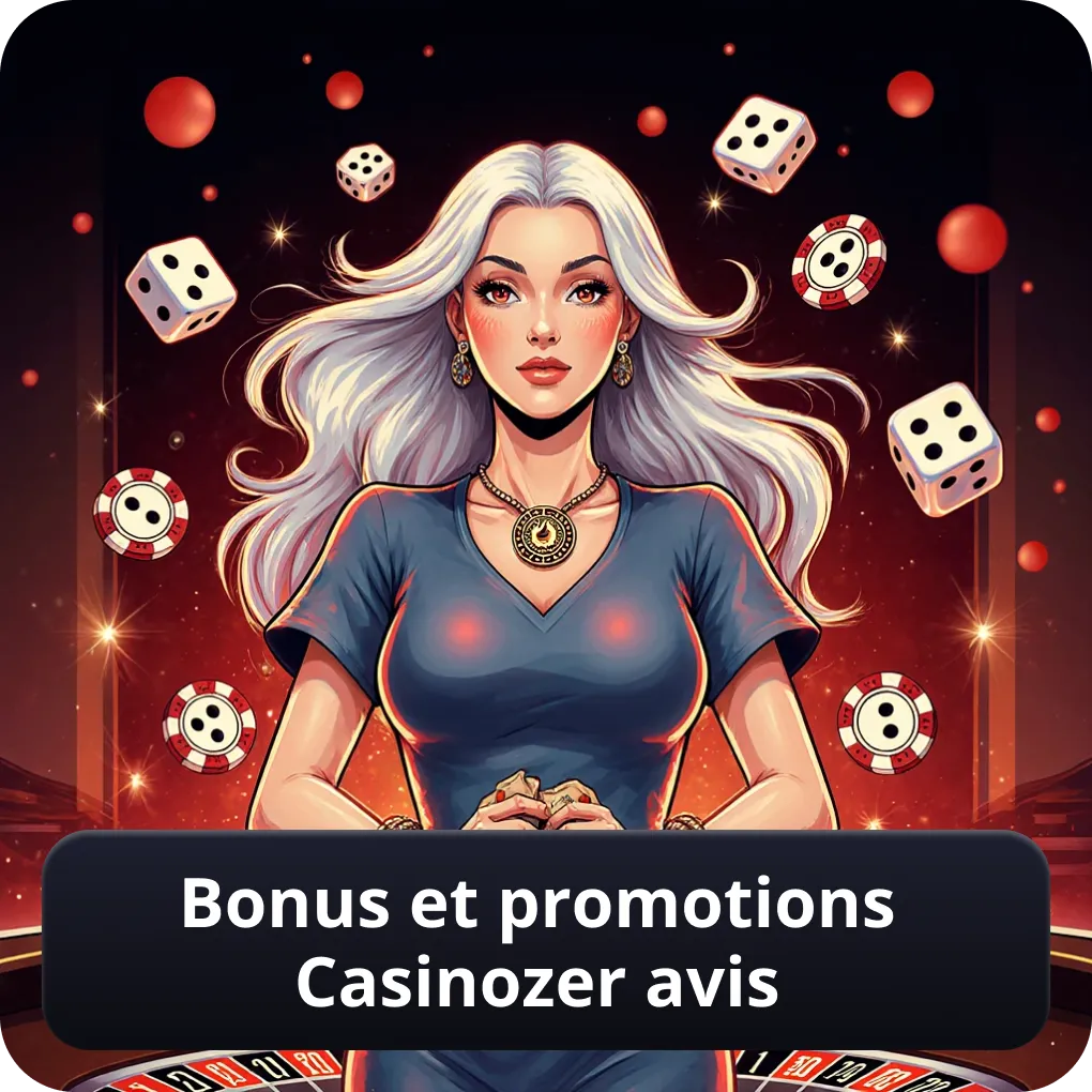 Bonus et Promotions Casinozer Avis